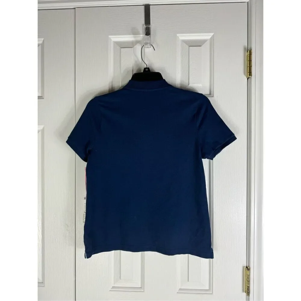 NWT Vineyard Vines Girls Navy Shirt Size XL 16
